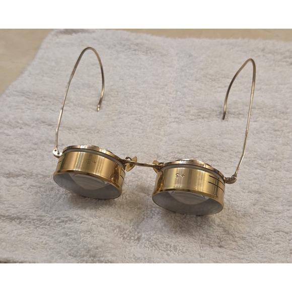 Other - Incredible Antique Shuron 12K GF Surgeon Doctor Jewelers Glasses +3 C. 1890-1910